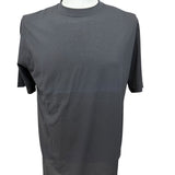 T-Shirt Kired in Crêpe di Cotone – Grigio Scuro taglia L