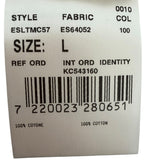 T-Shirt Lardini Panna in Super Cotone - Taglia L