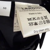 Lardini Classic Trousers in 100% Wool - Black