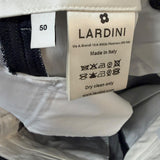 Bermuda Lardini in Denim di Cotone - Taglia 50 - Blu Medio Lavato