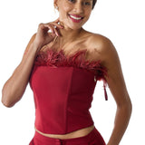 Patrizia Pepe corset top