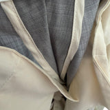 Briglia 1949 Trousers - Tiberios Model - Light Grey Fresh Wool XXL