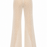 Pantalone Crochet a Gamba Ampia