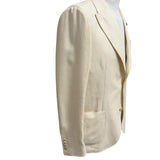 Giacca Lardini in Lino Cotone Panna - Taglia 50