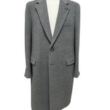 Cappotto Lardini in Lana e Cashmere Grigio Melange, immagine 2