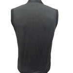 Alpha Studio – Gilet in Lana Merinos Extrafine con Motivo a Zig-Zag – Grigio Scuro, immagine 7
