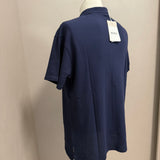Aspesi Stretch Cotton Piqué Polo Shirt - Navy Blue