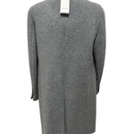 Cappotto Lardini in Lana e Cashmere Grigio Melange, immagine 3
