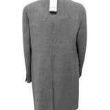 Cappotto Lardini in Lana e Cashmere Grigio Melange, immagine 3