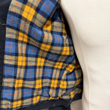 Two Men Giacca in Jeans imbottita taglia XL Blu