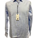 Camicia Bagutta in cotone celeste taglia XL collo 42