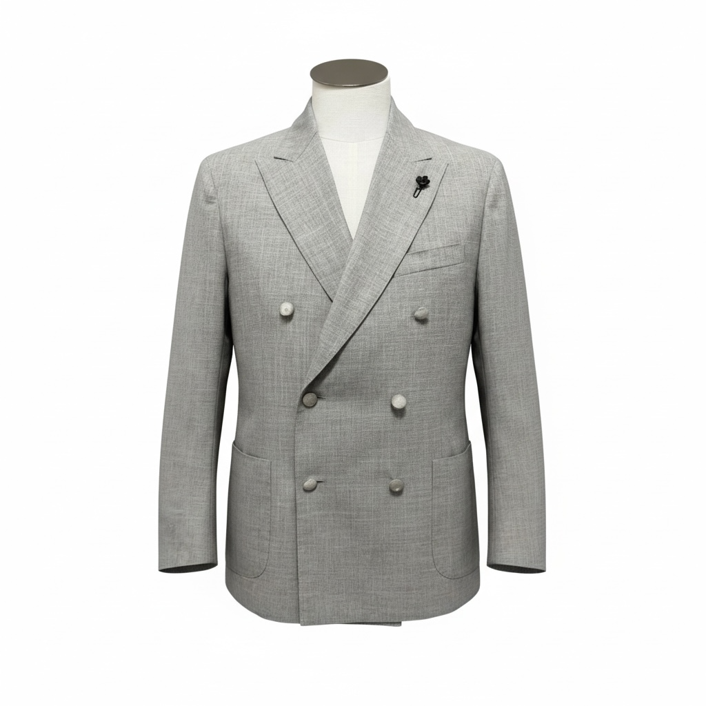 Lardini Sartorial Jacket – "Easy" Wool and Silk Blend