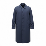 Paoloni Technical Trench Coat - Navy Blue