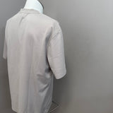 T-Shirt Alpha Studio Interlock – Beige Stone taglia 48 over veste anche 50