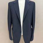Giacca Uomo Lardini "Easy Wear" Blu Scuro Sfoderata, immagine 4