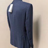 Lardini Sartoriale Jacket - Blue Micro-Texture