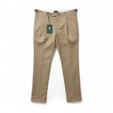 Pantaloni Berwich Uomo Taglia 52 - Beige in Cotone Elasticizzato