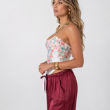 Garden corset top