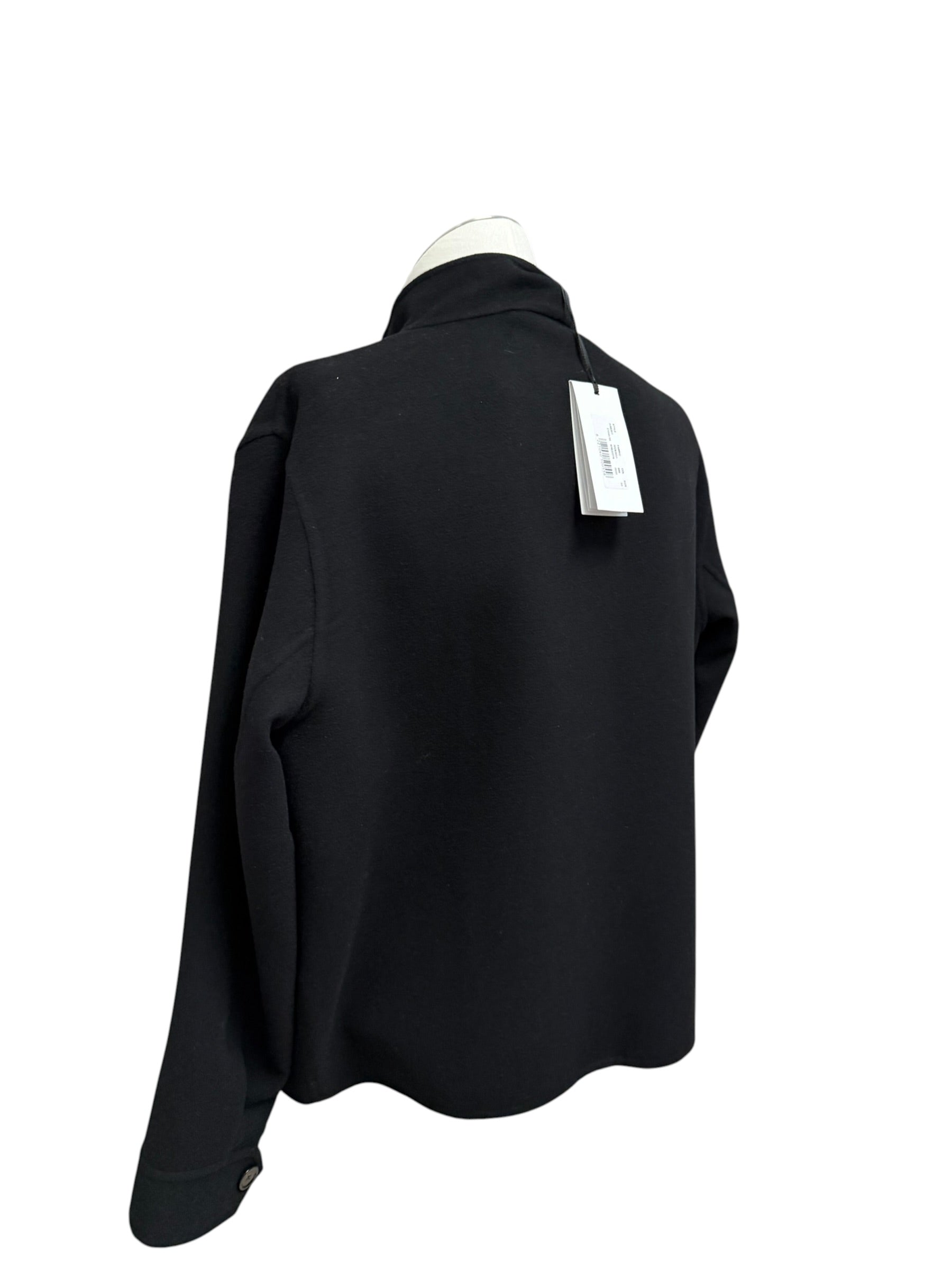 Giubbotto Uomo Lardini BERIT in Pura Lana Vergine con Zip – Nero, immagine 8