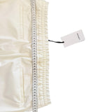 Lardini Trousers - Sartorial with Drawstring in Ecru Stretch Cotton