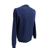 Maglione Girocollo Filippo De Laurentiis in Lana Merino e Cashmere – Blu Inchiostro (Tg. 48)
