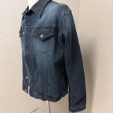 Two Men Giacca in Jeans imbottita taglia XL Blu