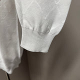 Kangra White Cotton T-shirt - Men's Crew Neck - Size 48