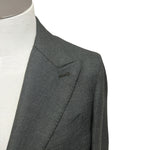 Ahora Napoli – Abito Sartoriale Monopetto in Misto Lana – Verde Scuro / Antracite, immagine 5