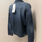Two Men Giacca in Jeans imbottita taglia XL Blu