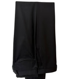 Lardini Sartorial Suit - Black Fresco Wool size 50