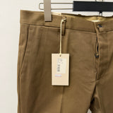 Briglia 1949 Pantalone Chino Casual in Cotone Kaki