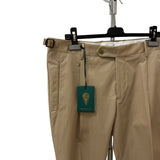 Pantaloni Berwich Uomo Taglia 52 - Beige in Cotone Elasticizzato