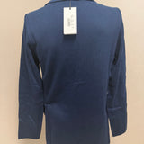 Lardini Blue Cotton Jacket
