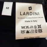 Pantaloni Lardini Uomo Neri in Fresco Lana - Taglia 52