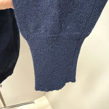 Pullover Lardini Uomo in 100% Cashmere Blu Navy, immagine 5