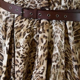 Vicolo Leopard Mini Dress