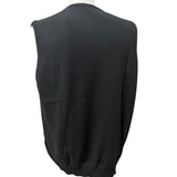 Gilet Uomo Gran Sasso in Lana Vergine Extrafine Merinos - Nero | Made in Italy taglia M (48)