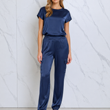 Satin Cargo Trousers