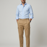 Pantaloni Manuel Ritz Uomo in Cotone Beige - Taglia XL (52)