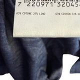 Camicia Lardini in Cotone e Lino Stile Western – Denim Leggero taglia M