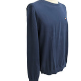 Pullover Napapijri in puro cotone blu taglia XL