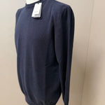 Pullover Lardini Uomo in 100% Cashmere Blu Navy, immagine 4