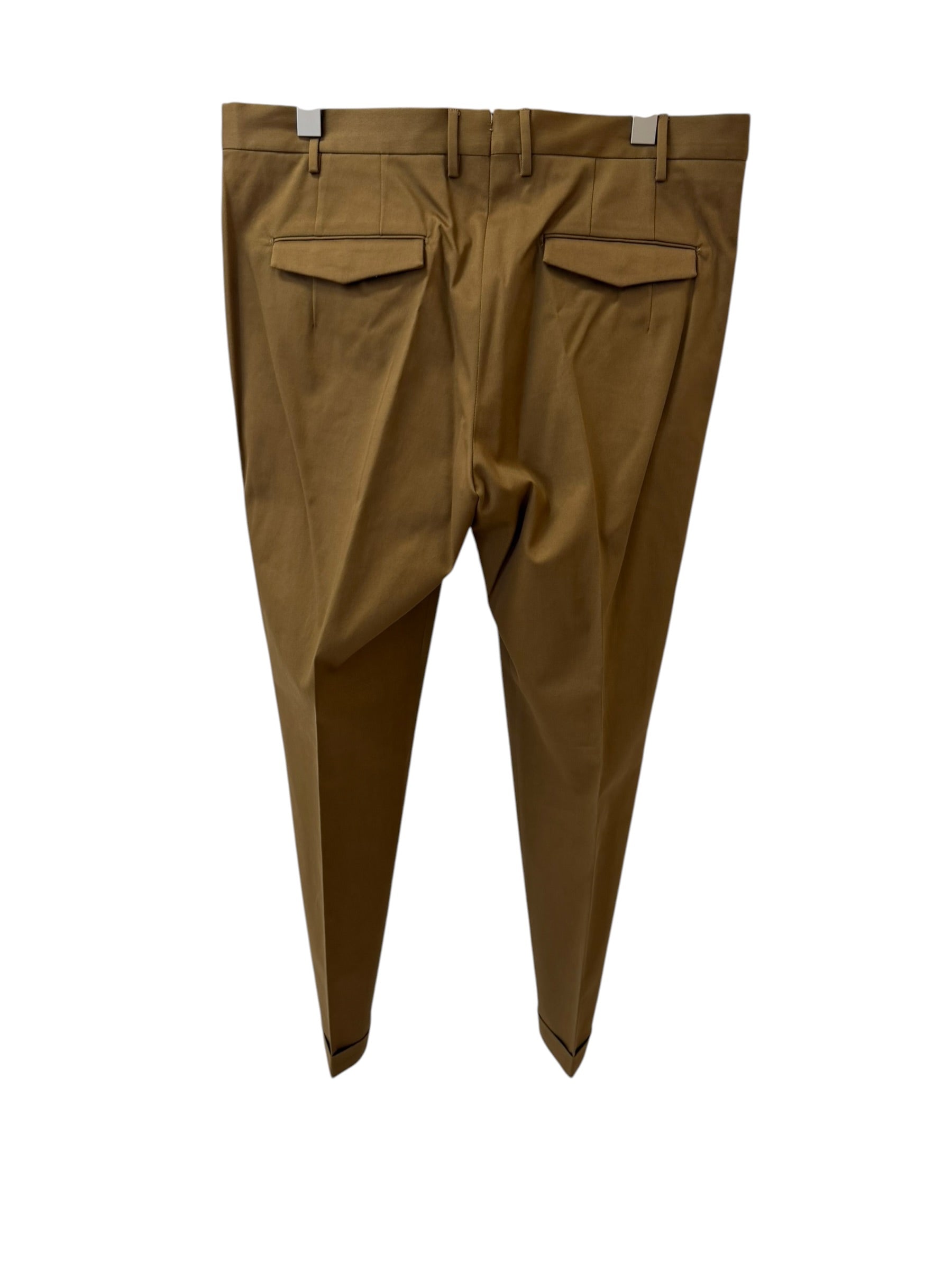 PT Torino – Pantalone Chino Stretch Master Fit con Risvolto – Tabacco / Nocciola Pt01, immagine 5