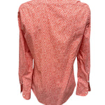 Camicia Uomo Sonrisa Fior di Cotone a Fantasia Floreale – Rosso Corallo, immagine 8