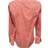 Camicia Uomo Sonrisa Fior di Cotone a Fantasia Floreale – Rosso Corallo, immagine 8