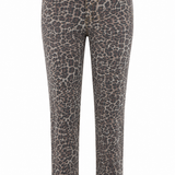 Animal Print Blugirl Stretch Denim Jeans