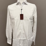 Barba Napoli Shirt - Journey Collection - Optical White (Size 41/L)