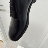 Scarpe Stringate Classiche Doucal’s – Pelle Nera Made in Italy (Taglia 42)