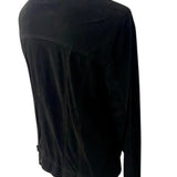 Andrea D'Amico Suede Shirt - Black