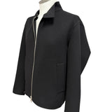 Giubbotto Uomo Lardini BERIT in Pura Lana Vergine con Zip – Nero, immagine 4
